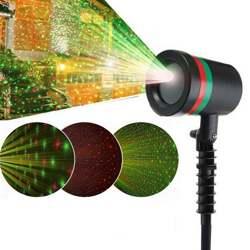 Christmas Projector Lights Laser LED Projection Lamp LED Garden Lawn Light IP65 Waterproof for Outdoor Party Halloween Xmas Birthday New Year
