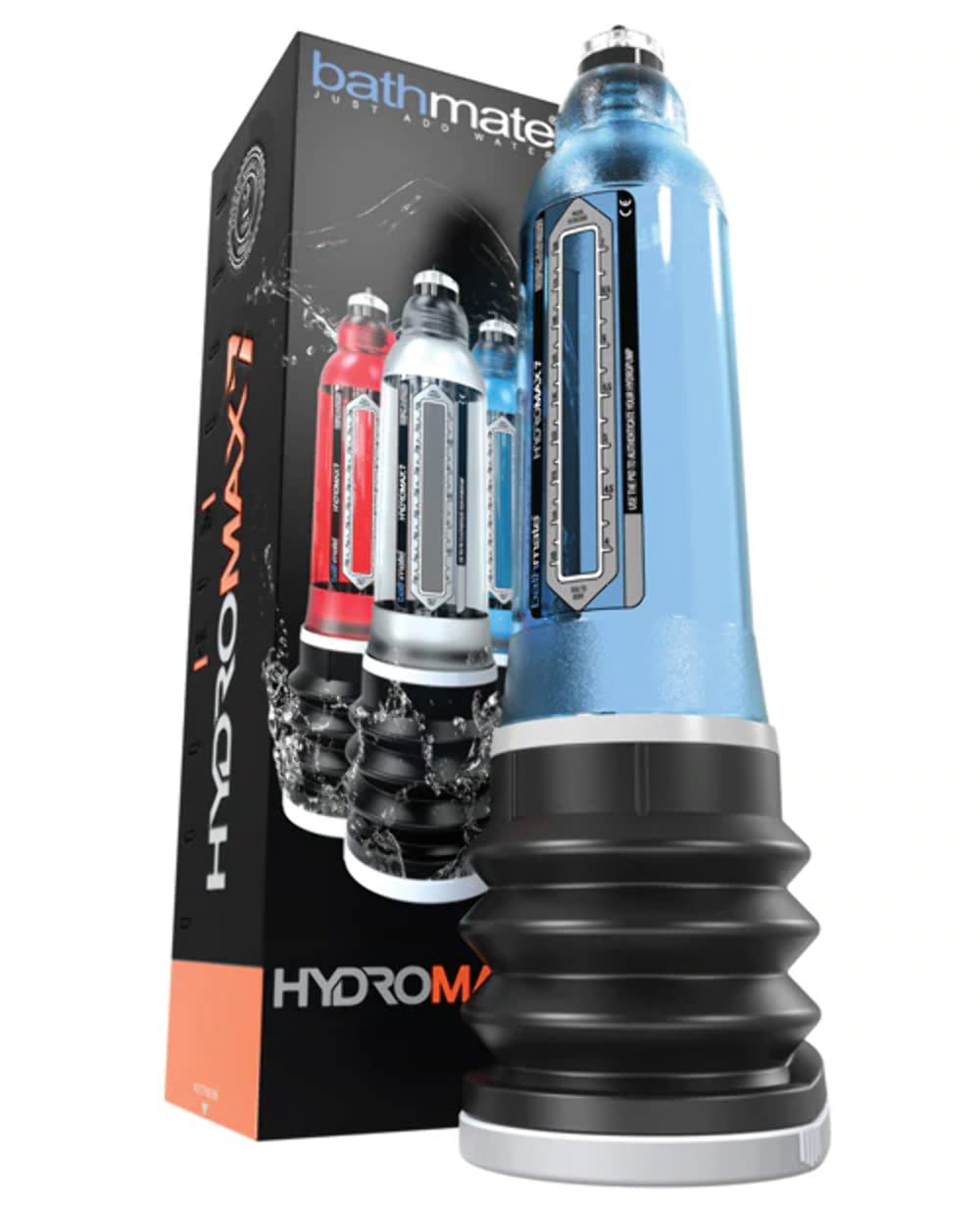 Bathmate Hydromax 7 Male Enhancement Penis Pump Sex Toy Masturbator for Men Adult Products Harder Stronger Erections Blue