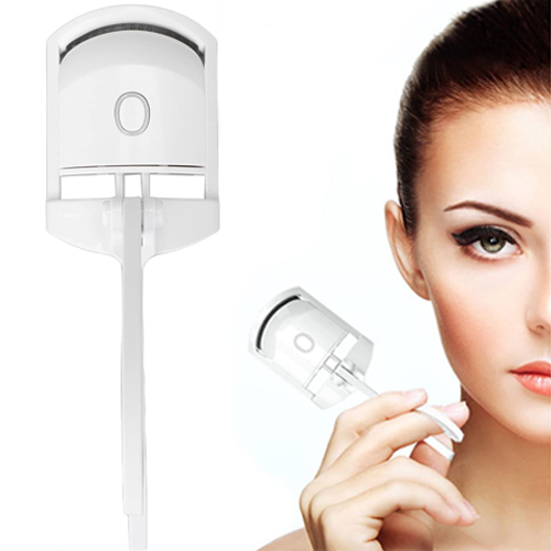 Eyelash Curler Heated Eyelash Curler Clip Handheld Electric USB Lashes Curl Tool Portable Eyelashes Auxiliary Rechargeable Fast Heating Up Beauty Tool Curling Makeup