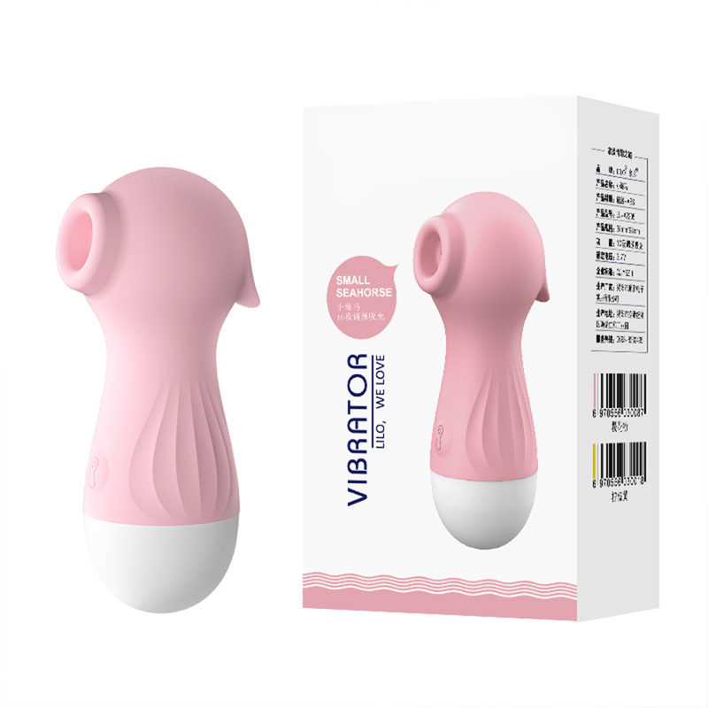 Sucking Vibrator AV Vibrating Massager Nipple Oral Vacuum Stimulator Female Masturbator Adult Sex Toys For Women 10 Frequency USB Charging Waterproof