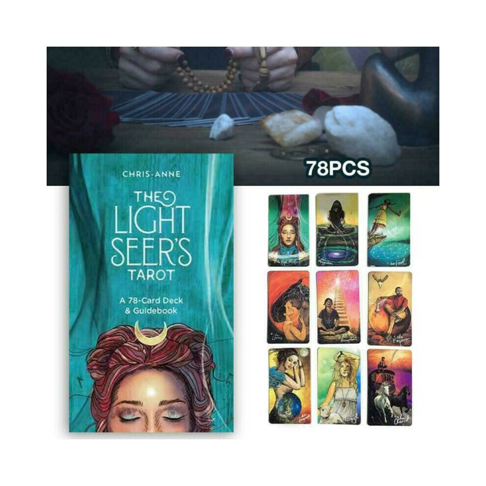 The Light Seers Tarot Oracle Cards A English Guidebook Board Game 78-Cards Deck