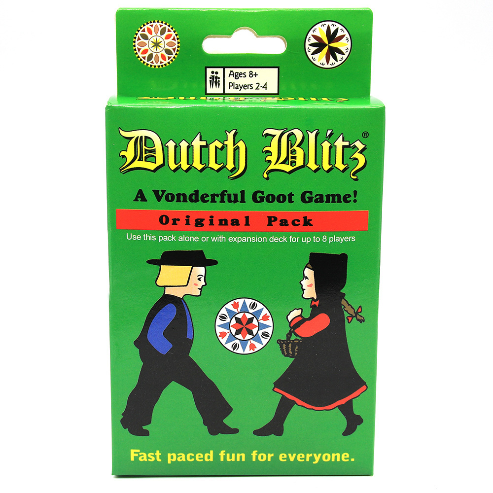 (Dutch Blitz Original Basic) Dutch Blitz Original And Expansion Pack Set Card Game Great Family Game