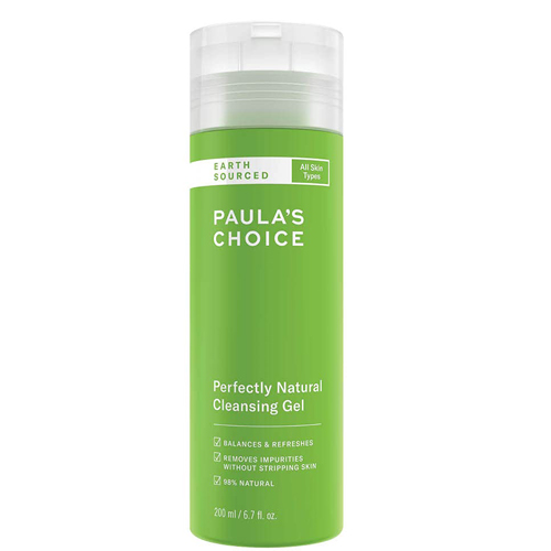 Paulas Choice EARTH SOURCED Cleanser Gentle Gel Face Wash with Natural Ingredients Removes Impurities Make Up for Soft Radiant Skin All Skin Types
