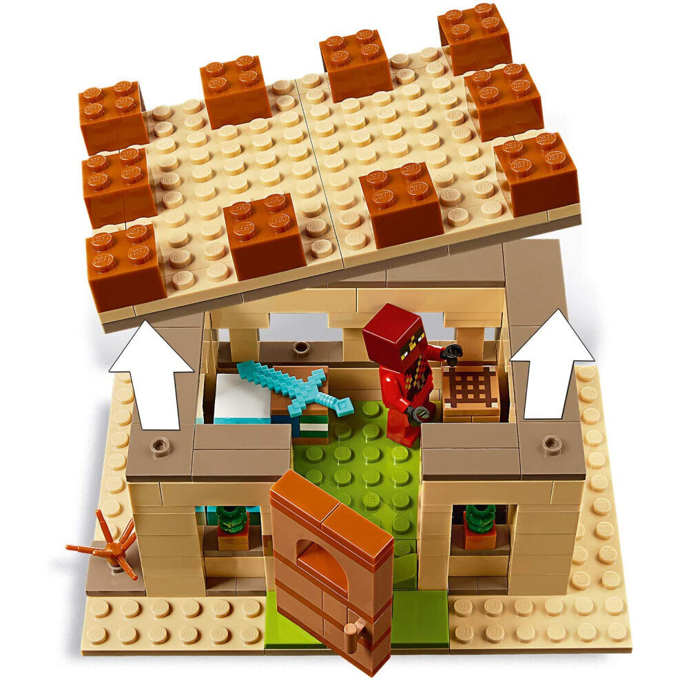 700pcs The Illager Raid Village Building Set Minecraft My World Series Fit for Lego