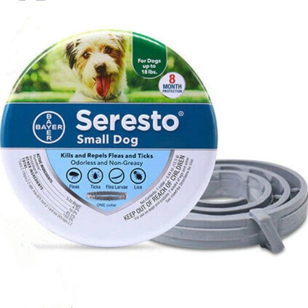 (For Cat 38cm) Adjustable Pet Anti Flea Tick Neck Collar for Large Small Dogs Cats Protection