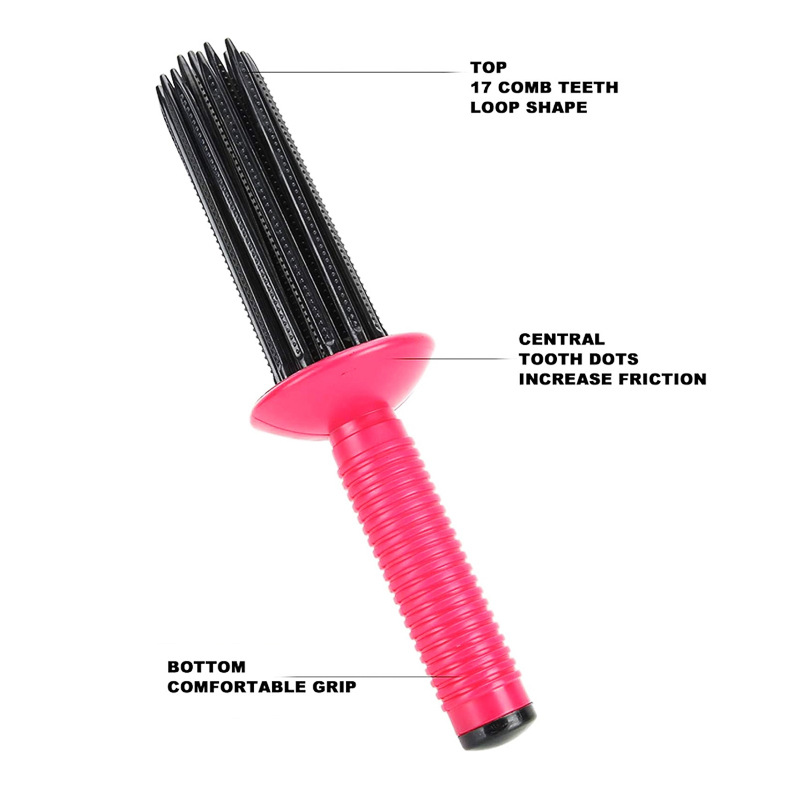 Hair Fluffy Curling Brush Hair Curling Roll Comb for Women Girls Comb Hair Dryer Accessories