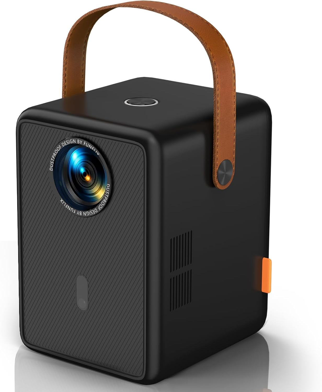 Electric Focus Mini Portable Projector 500 ANSI FunFlix G1 5G WIFI Bluetooth Projector 1080P Full HD Supported 300 Inch Display Zoom Home Cinema Video Projector for TV Stick Smartphone HDMI USB PS5