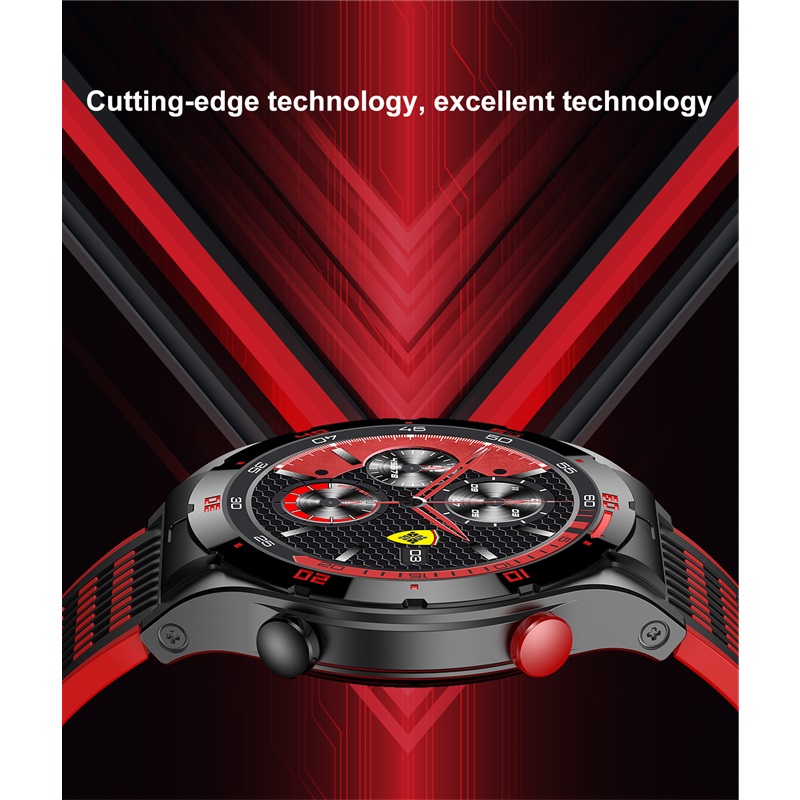 Outdoor Sports Mens Smart Watch Bluetooth Call SOS Emergency Smart Watch Sports Waterproof Watch
