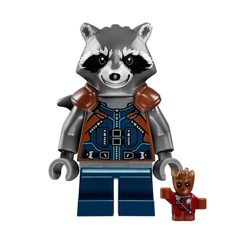 Marvel Galaxy Series Building Blocks Toy Anime Collection Mini Figures with Stand and Accessories Best Gifts for Kids