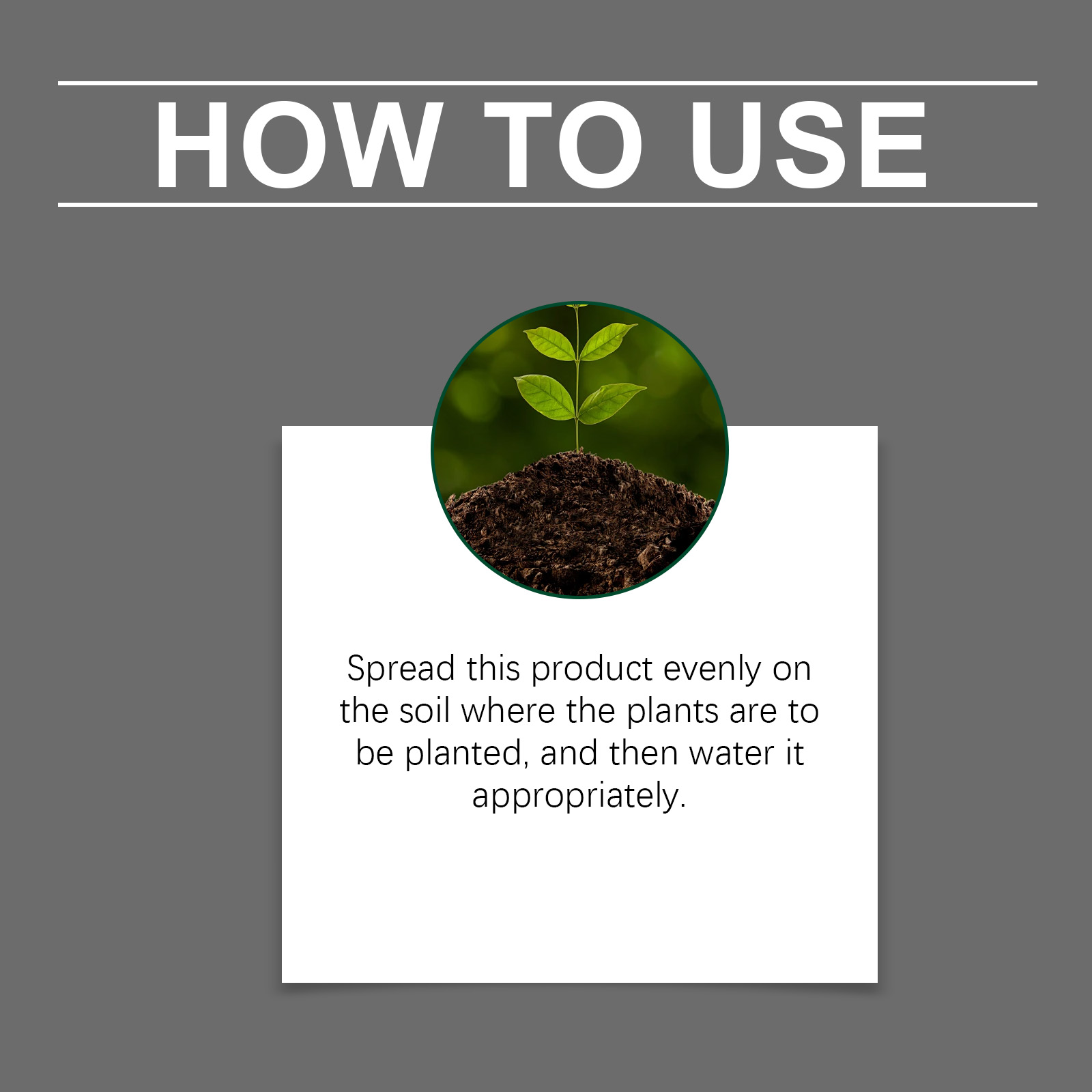 MoonSpry Powerful Soil Activator Loosen Soil Supplement Flower Fertilizer Nutrient Plant Strengthen Garden Boost Healthy Ro R3Q1 ﻿