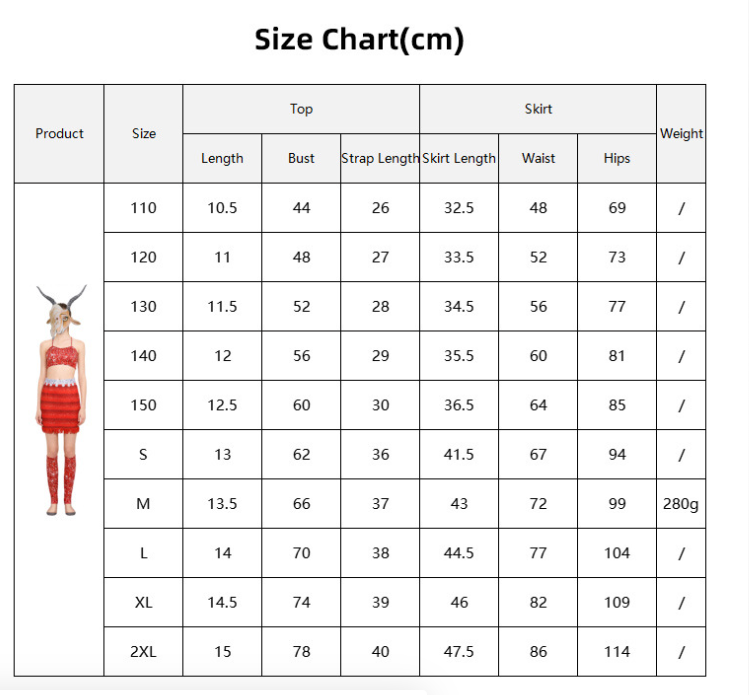 (120CM) Kids Gazelle Costume Zootopia Red Dress for Girls Halloween Party Stage Performance Cosplay Outfit