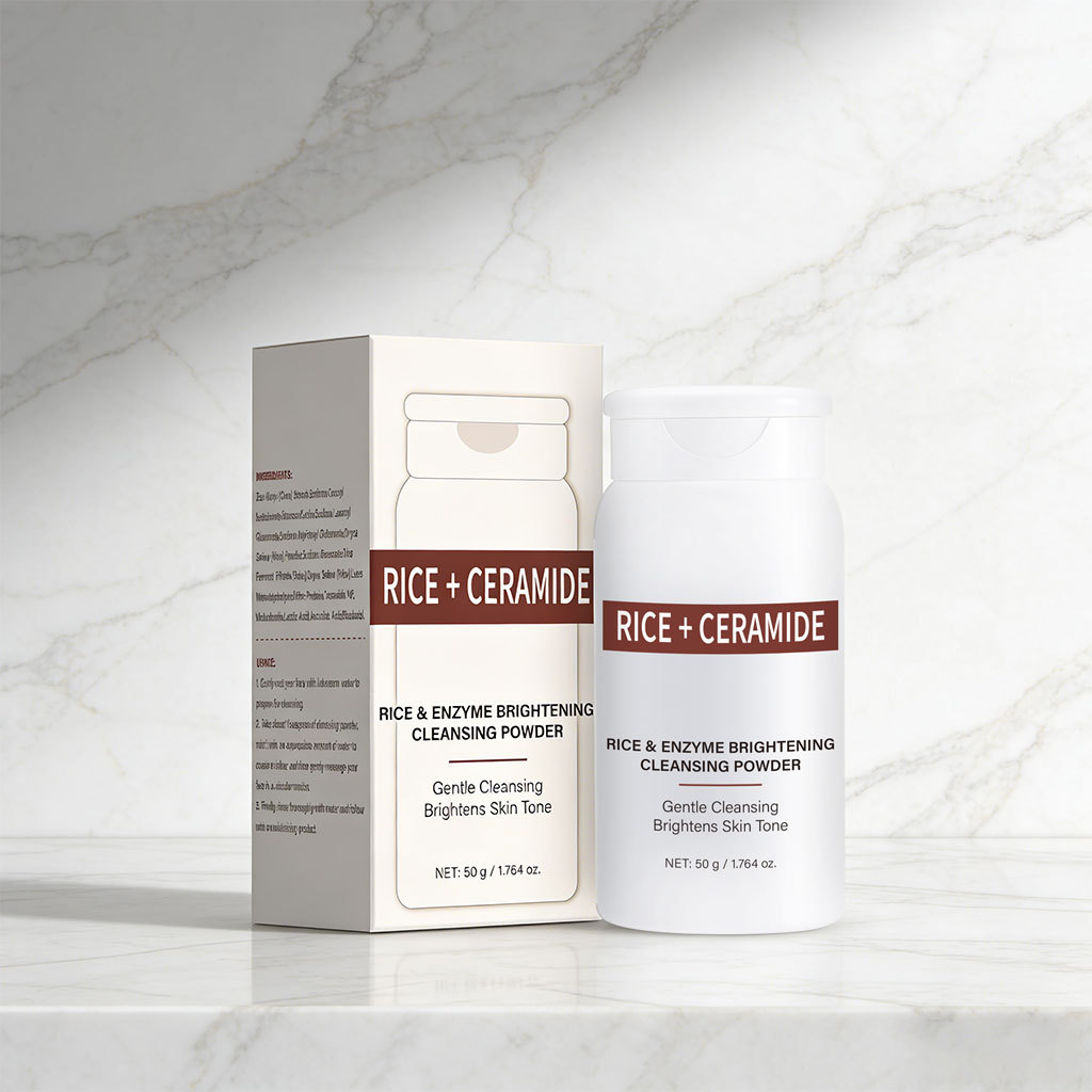 Rice Ferment Brightening Cleansing Milk With Ceramide For Gentle Pore Cleansing And Skin Nourishing Face Wash 50g
