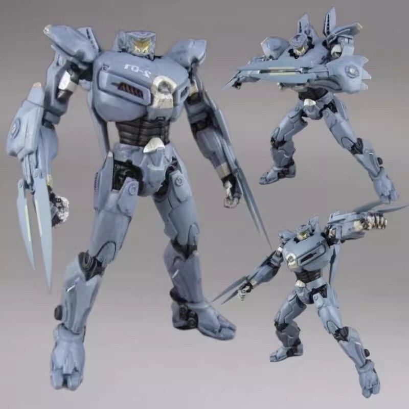 (No Lighting) NECA Pacific Rim Mecha Model Eureka Striker Australian Light Armor Articulated Action Figure Toy Collectible Display Play