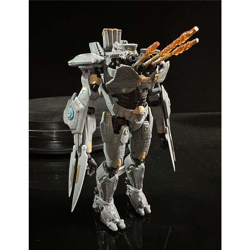 (No Lighting) NECA Pacific Rim Mecha Model Eureka Striker Australian Light Armor Articulated Action Figure Toy Collectible Display Play