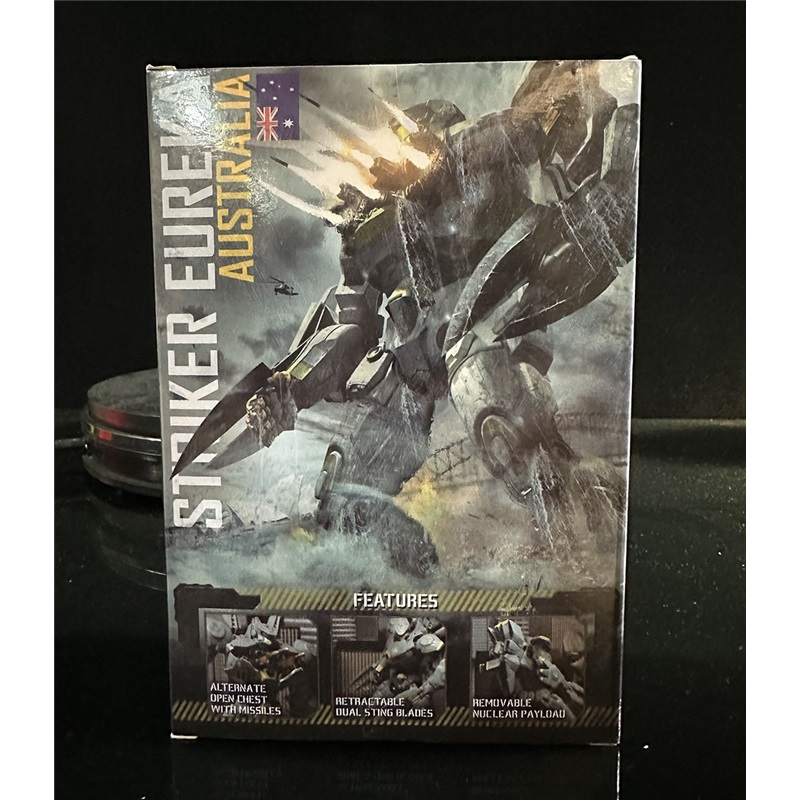 (No Lighting) NECA Pacific Rim Mecha Model Eureka Striker Australian Light Armor Articulated Action Figure Toy Collectible Display Play