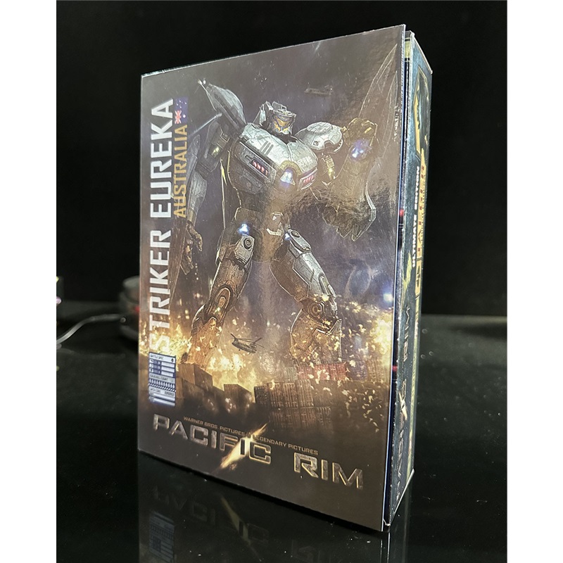 (No Lighting) NECA Pacific Rim Mecha Model Eureka Striker Australian Light Armor Articulated Action Figure Toy Collectible Display Play