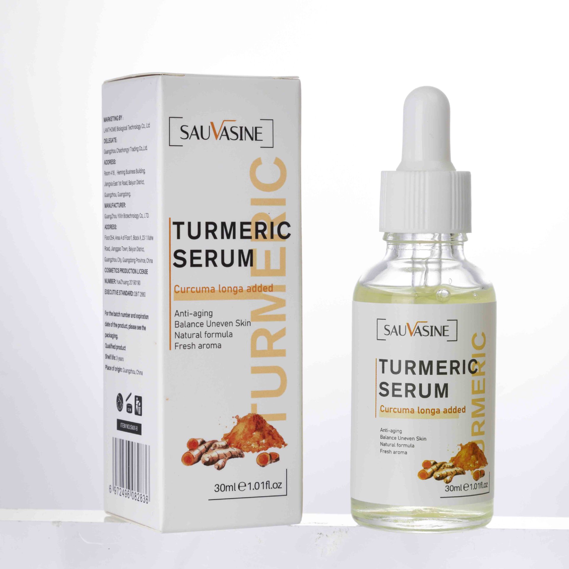 Turmeric Facial Serum For Brightening Nourishing And Evening Skin Tone Daily Radiance Boosting Essence 30ml