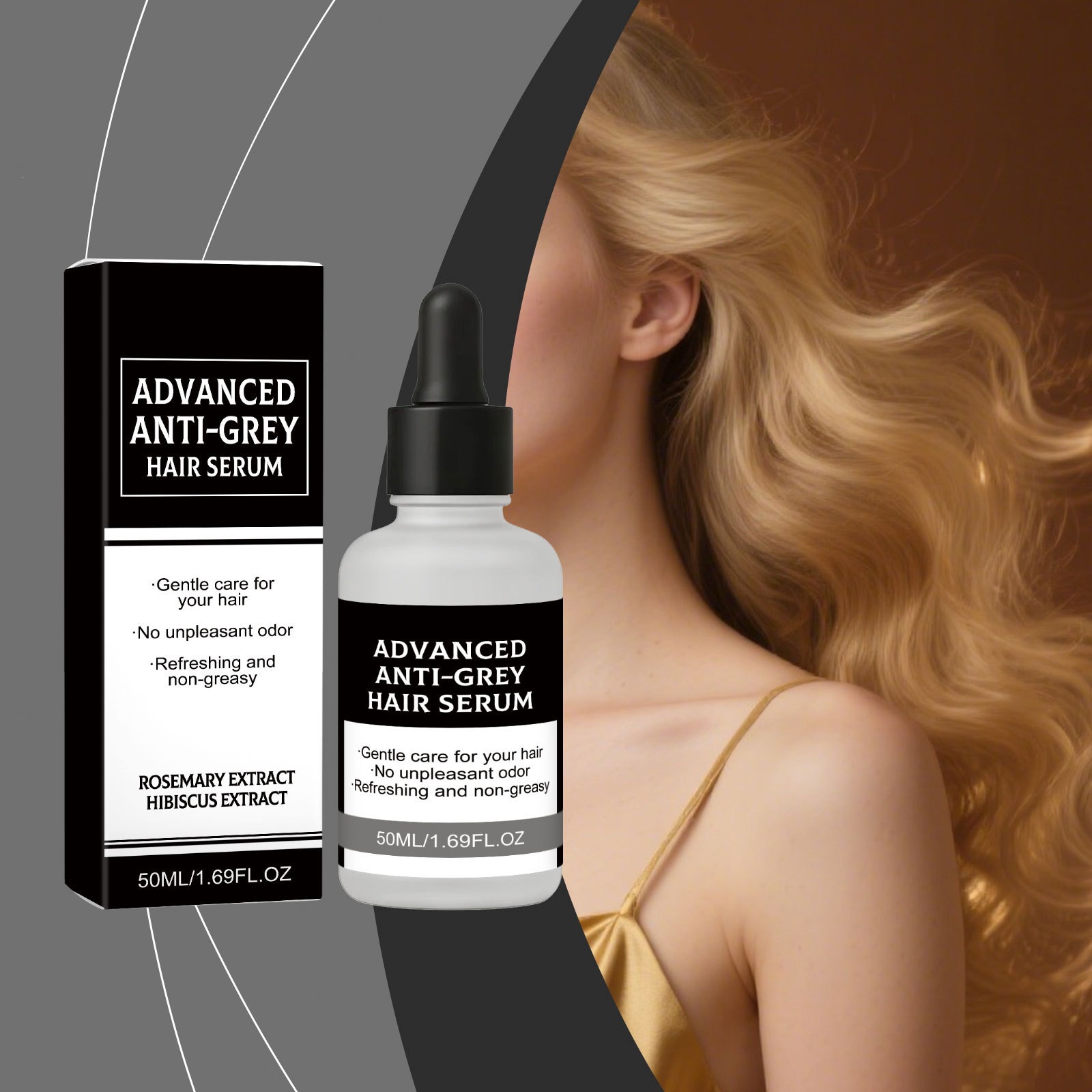 Gentle Hair Oil For Smoothing Silky Shine And Daily Nourishing Care For All Hair Types 50ml