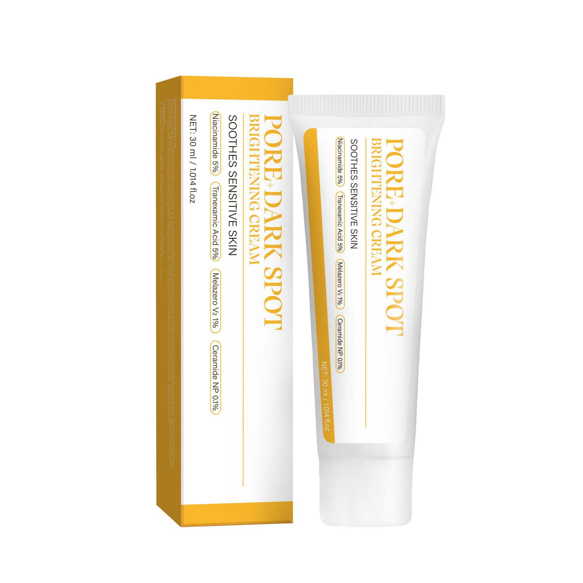 Brightening Cream Pore Refining Dark Spot Corrector for Even Skin Tone 50g