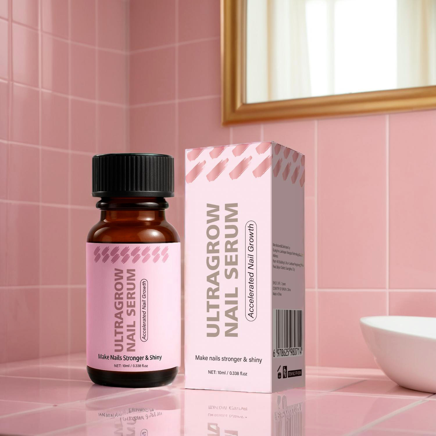 Nail Growth Essence Strengthening Nourishing Repairing For Soft Brittle Nails Daily Home Manicure Treatment 10ml