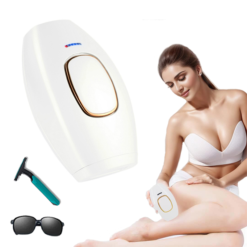 (WHITE) Multi-Function Dropshipping Home Use Beauty Intense Pulsed Light Portable Ipl Hair Removal Handest Professional Ipl Hair Removal