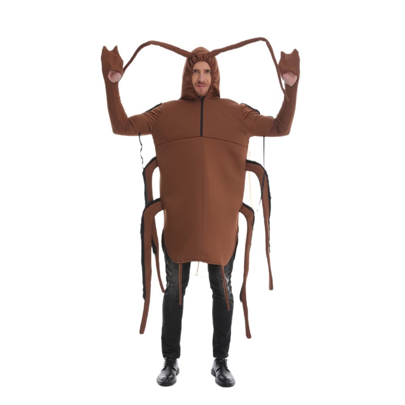 Funny Cockroach Cosplay Costume For Adults Halloween Party Funny Outfit