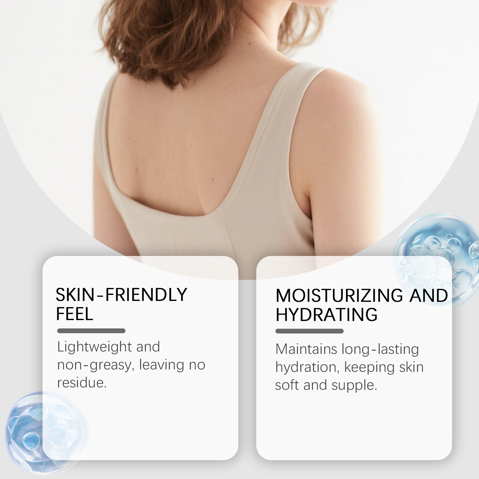Bee Wax Body Essence Mild Moisturizing Soft Skin Light Texture Easy Apply Whole Body Daily Skin Care