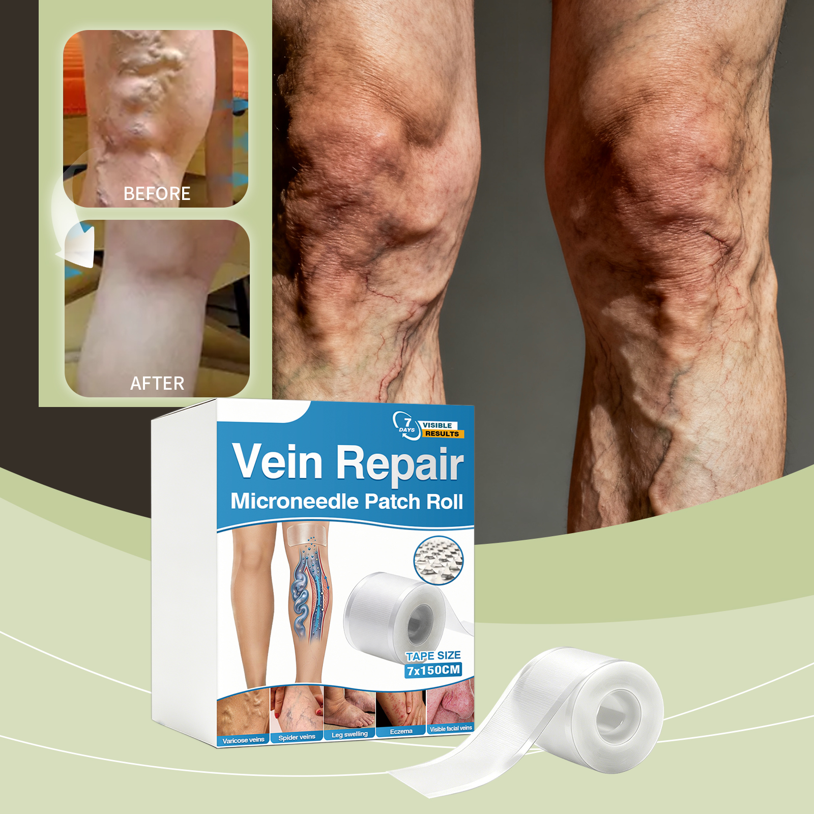 Leg Care Patch Breathable Skin Friendly Hydrating Refreshing Comfortable Lower Limb Maintenance Sticker