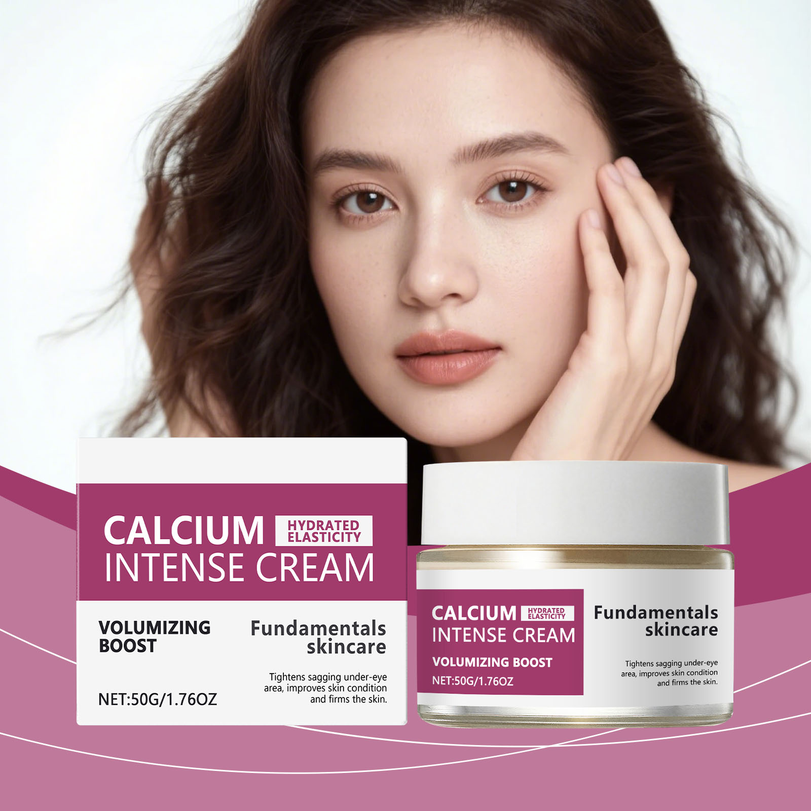 Moisturizing Cream Mild Nourishing Light Cream Texture Quick Absorb Boost Skin Elastic Bright Firm Facial Complexion Care Lotion