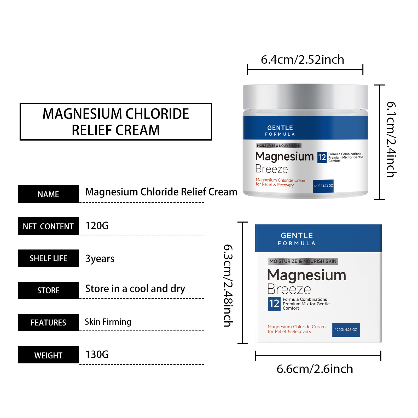 Skin Care Cream Mild Protection Soft Refreshing Hydrate Body Skin Daily Smear Massage Treatment Lotion