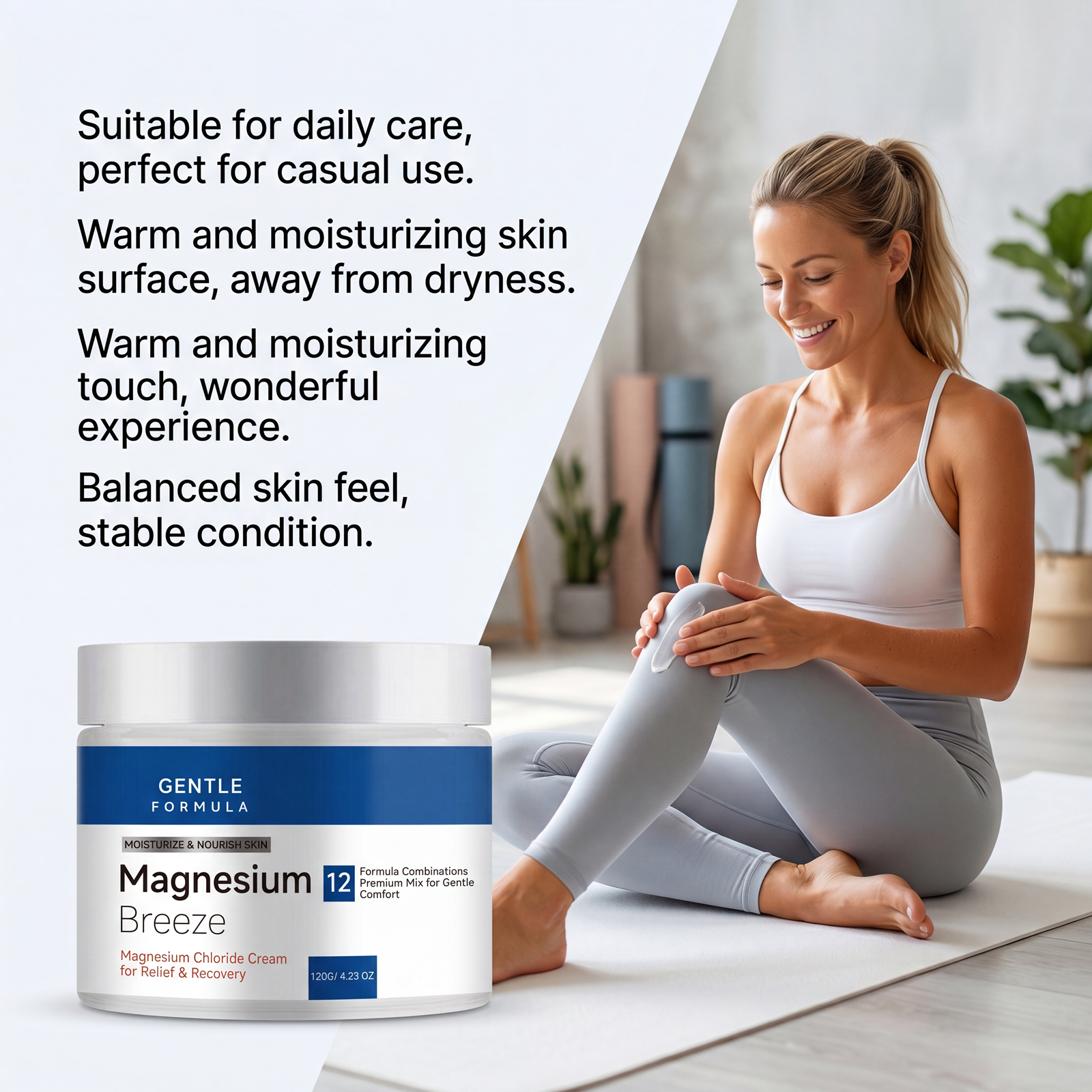Skin Care Cream Mild Protection Soft Refreshing Hydrate Body Skin Daily Smear Massage Treatment Lotion