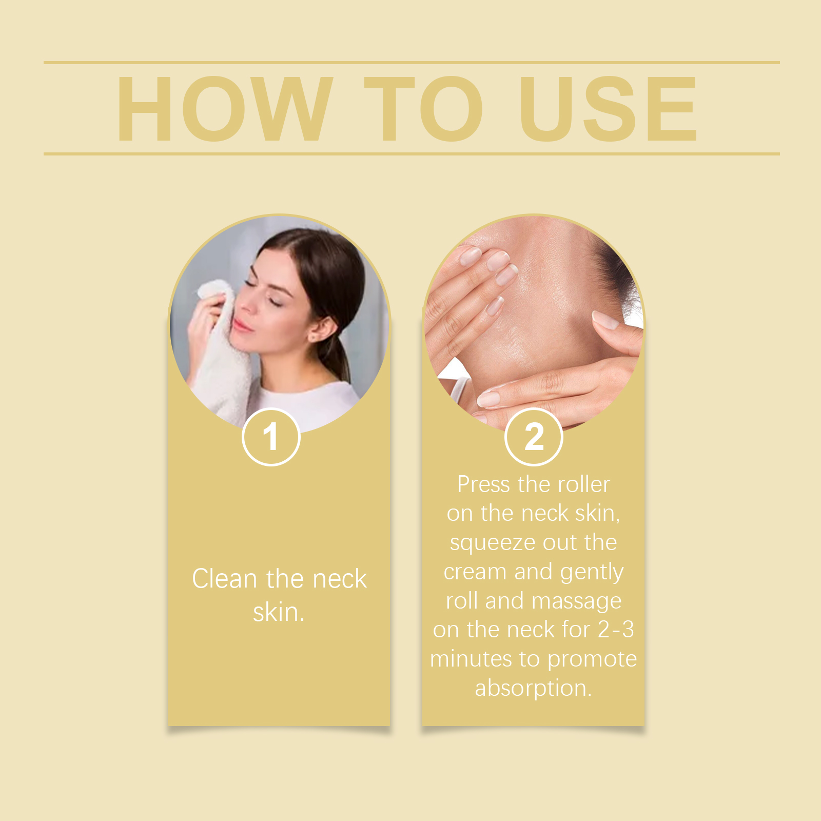 Electric Peptide Eye Neck Skin Care Set Lifting Nourishing Moisturizing Massaging Treatment For Facial Skin