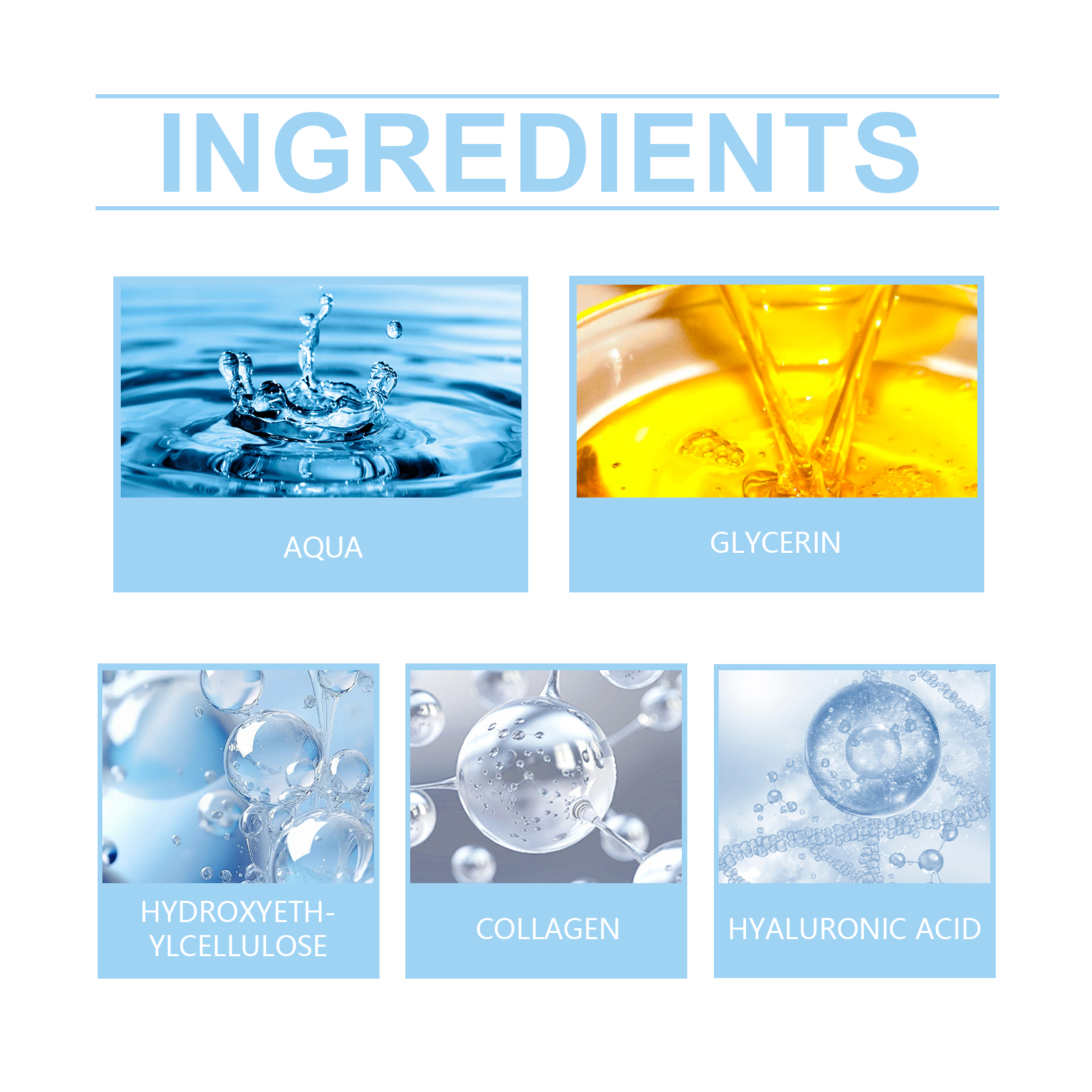 Hyaluronic Acid Moisturizing Facial Essence Nourish Soft Hydrate Brighten Smooth Skin Care Liquid Daily Use