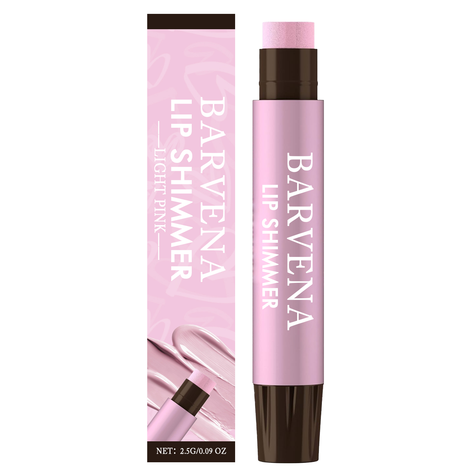 (Cocoa) Moisturizing Lip Balm Light Pink Mild Delicate Nourishing Tender Color Render Daily Hydration For Lip Skin Care