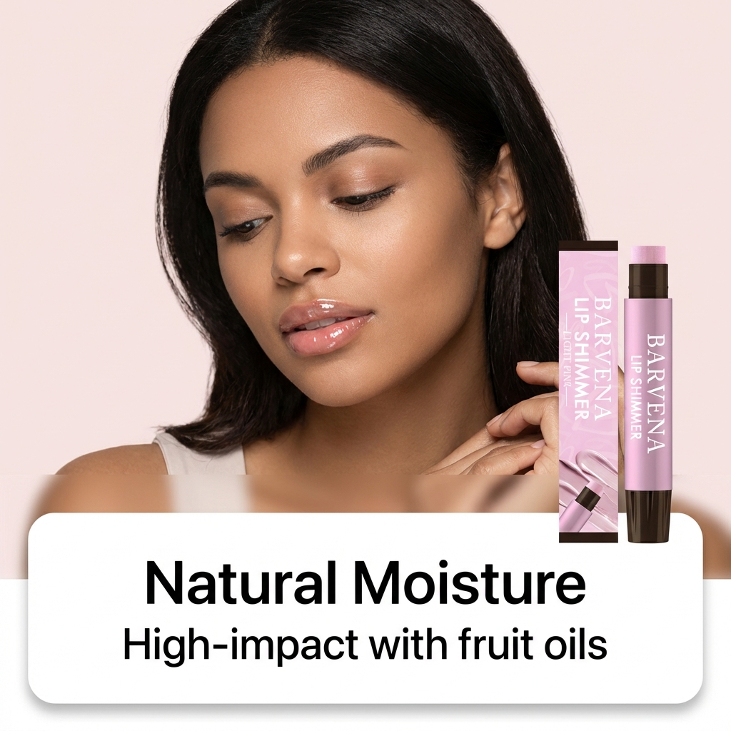 (Cocoa) Moisturizing Lip Balm Light Pink Mild Delicate Nourishing Tender Color Render Daily Hydration For Lip Skin Care