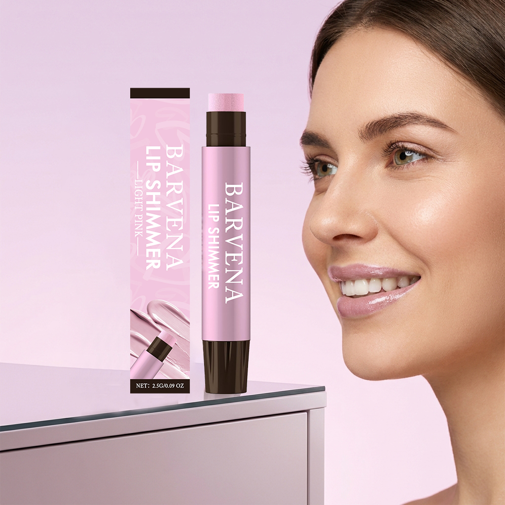(Cocoa) Moisturizing Lip Balm Light Pink Mild Delicate Nourishing Tender Color Render Daily Hydration For Lip Skin Care