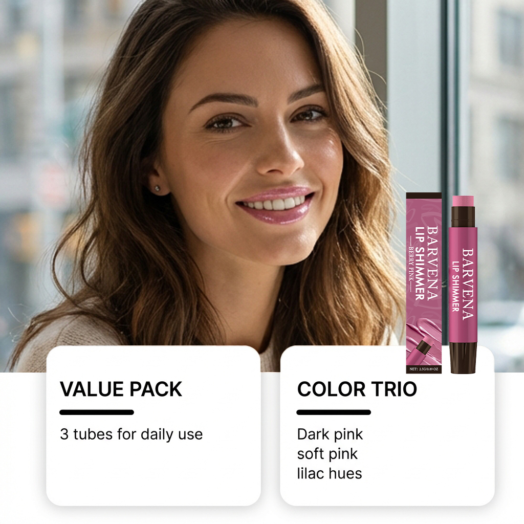 (Cocoa) Moisturizing Lip Balm Light Pink Mild Delicate Nourishing Tender Color Render Daily Hydration For Lip Skin Care