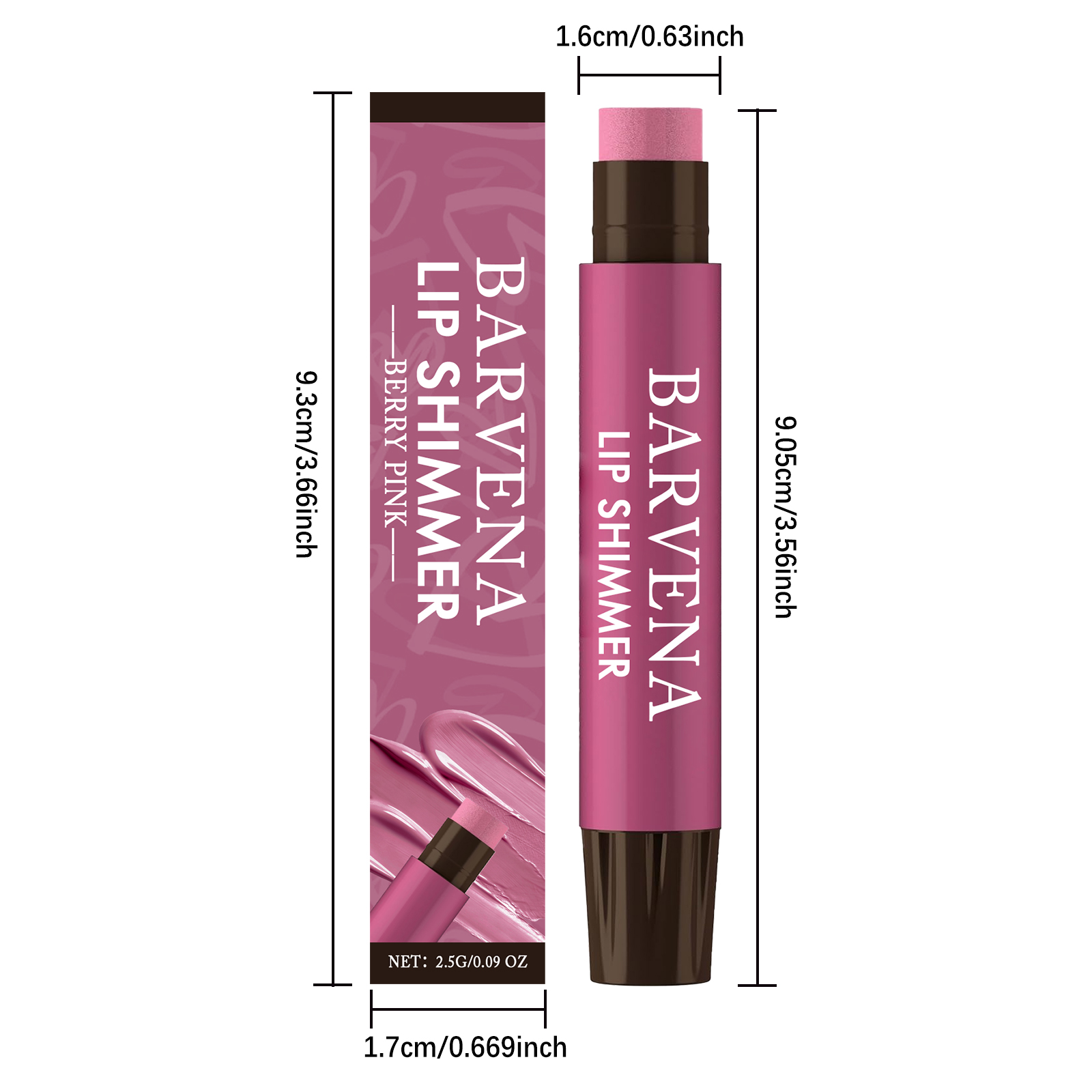 (Cocoa) Moisturizing Lip Balm Light Pink Mild Delicate Nourishing Tender Color Render Daily Hydration For Lip Skin Care