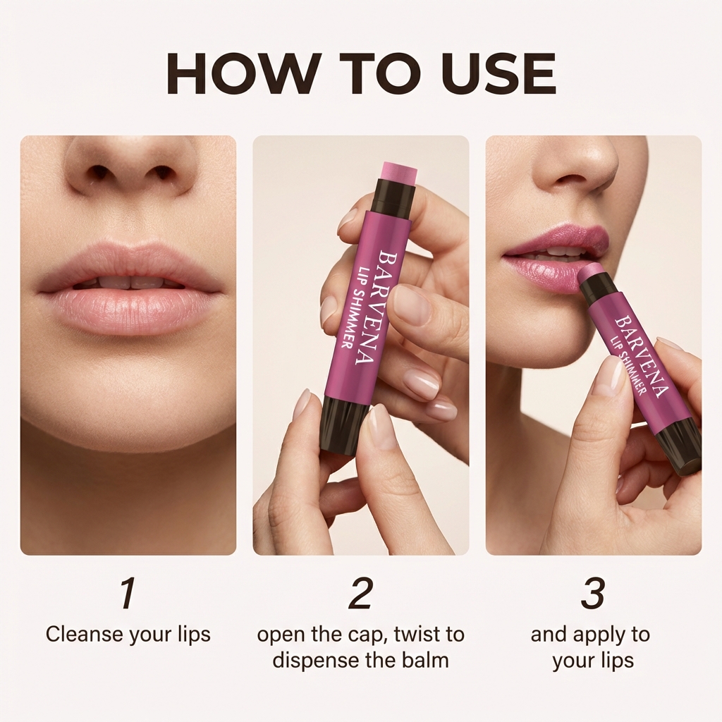 (Cocoa) Moisturizing Lip Balm Light Pink Mild Delicate Nourishing Tender Color Render Daily Hydration For Lip Skin Care