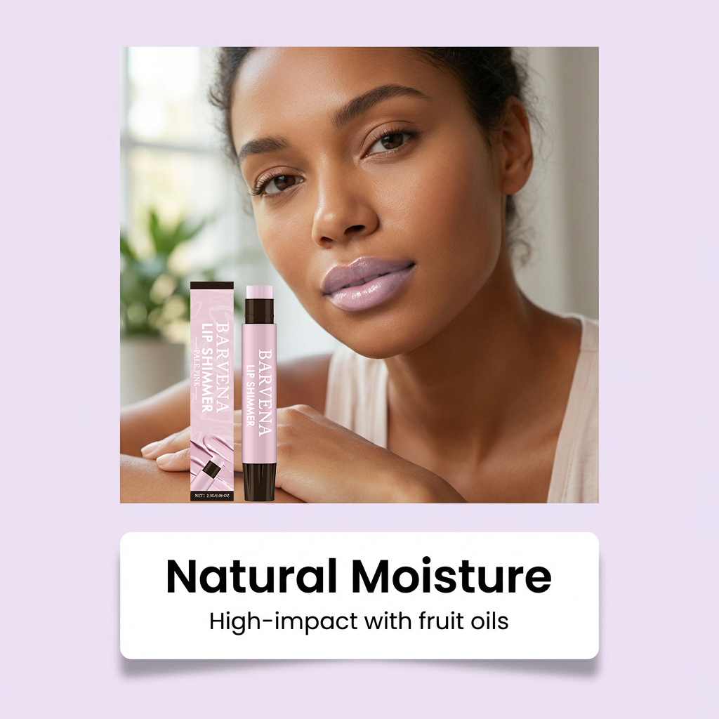 (Cocoa) Moisturizing Lip Balm Light Pink Mild Delicate Nourishing Tender Color Render Daily Hydration For Lip Skin Care