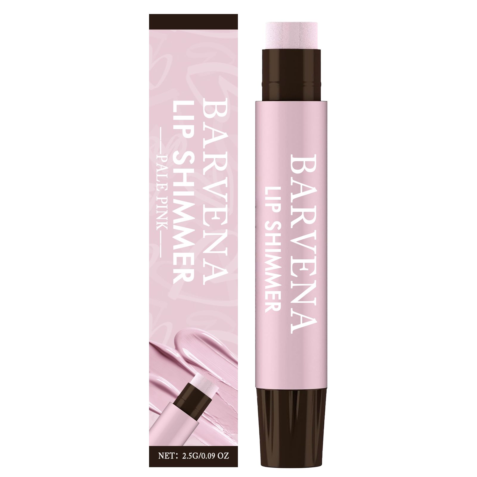 (Cocoa) Moisturizing Lip Balm Light Pink Mild Delicate Nourishing Tender Color Render Daily Hydration For Lip Skin Care