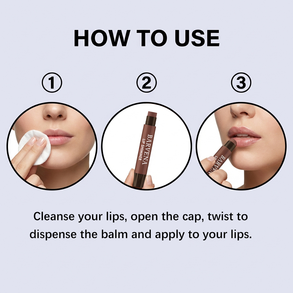 (Cocoa) Moisturizing Lip Balm Light Pink Mild Delicate Nourishing Tender Color Render Daily Hydration For Lip Skin Care