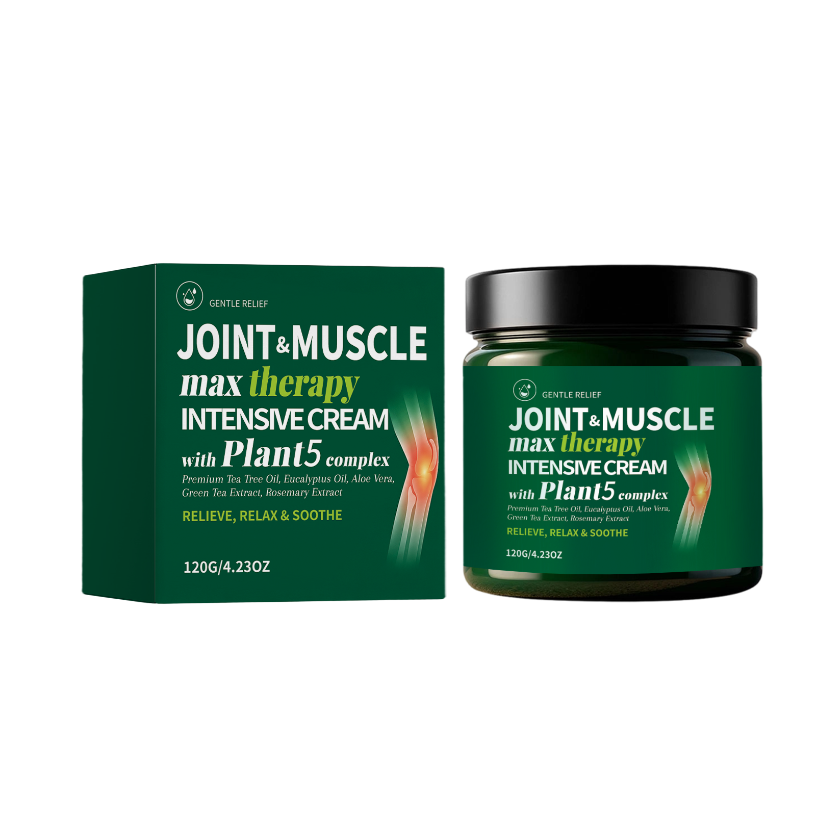 Botanical Joint Relief Cream Moisturizing Nourishing Light Smooth Gentle Comfort Daily Massage Care For Elbow Hand Skin