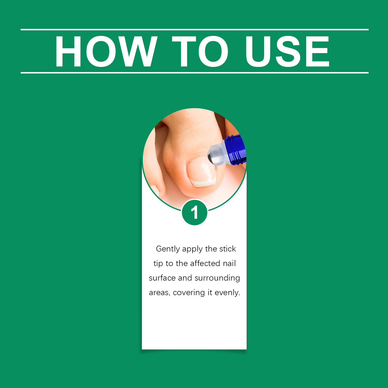 Nail Care Roller Stick Repair Nourish Portable Mild Skin Friendly Hand Foot Nail Surface Edge Hangnail Cracked Skin