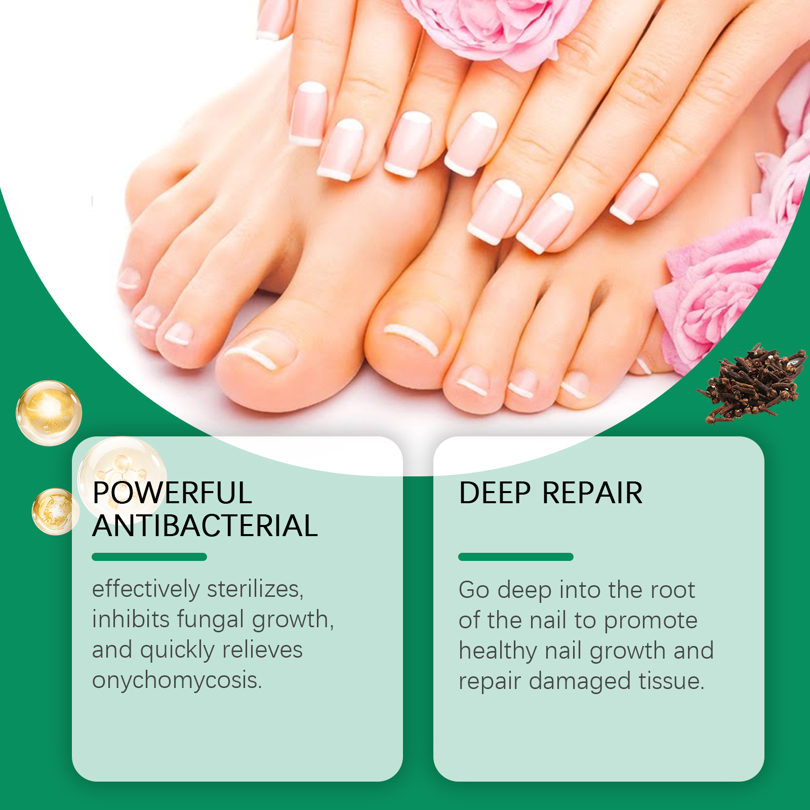 Nail Care Roller Stick Repair Nourish Portable Mild Skin Friendly Hand Foot Nail Surface Edge Hangnail Cracked Skin