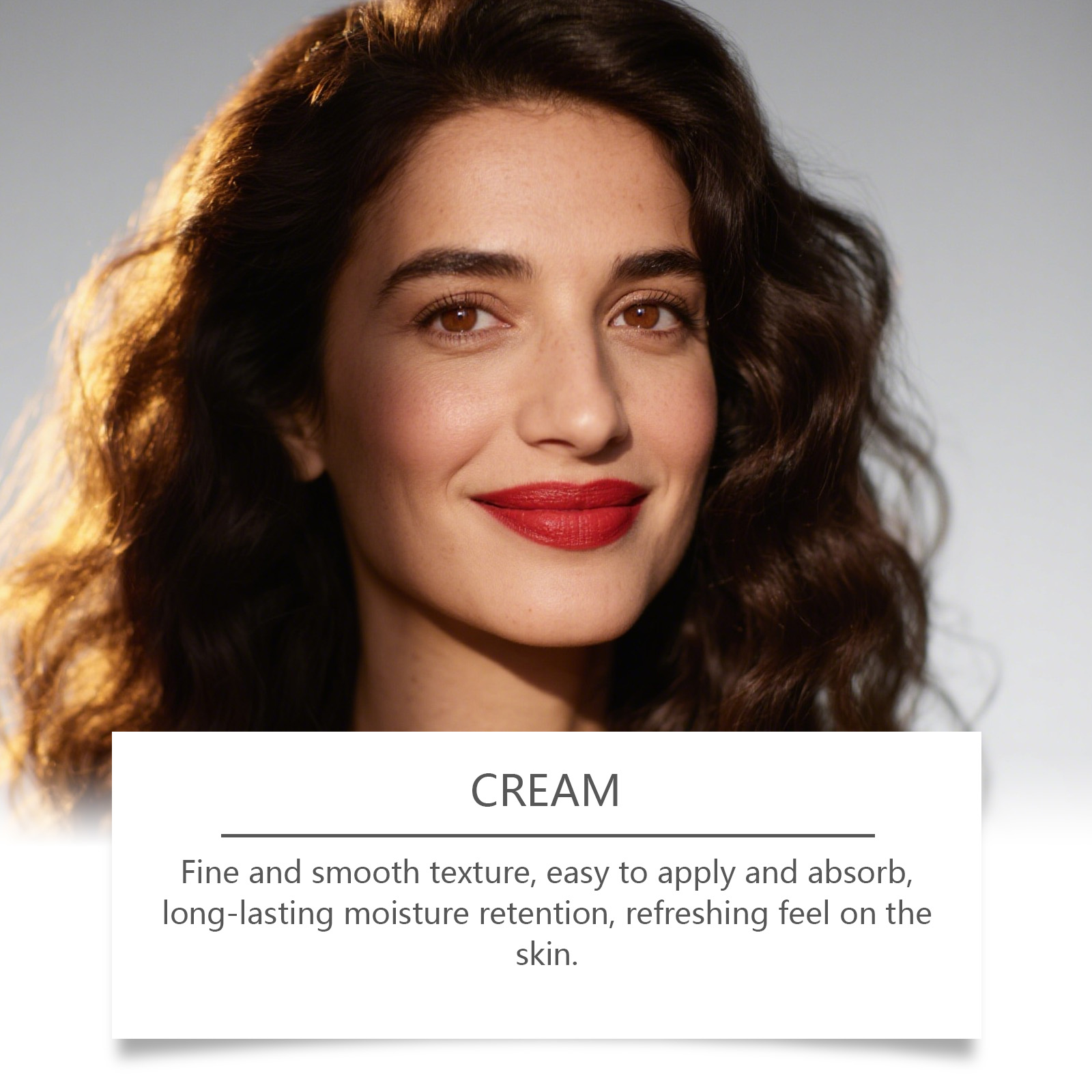 Facial Moisturizing Cream Mild Care Hydrating Nourishing Locking Moisture Elastic Smooth Daily Skin Care Lotion