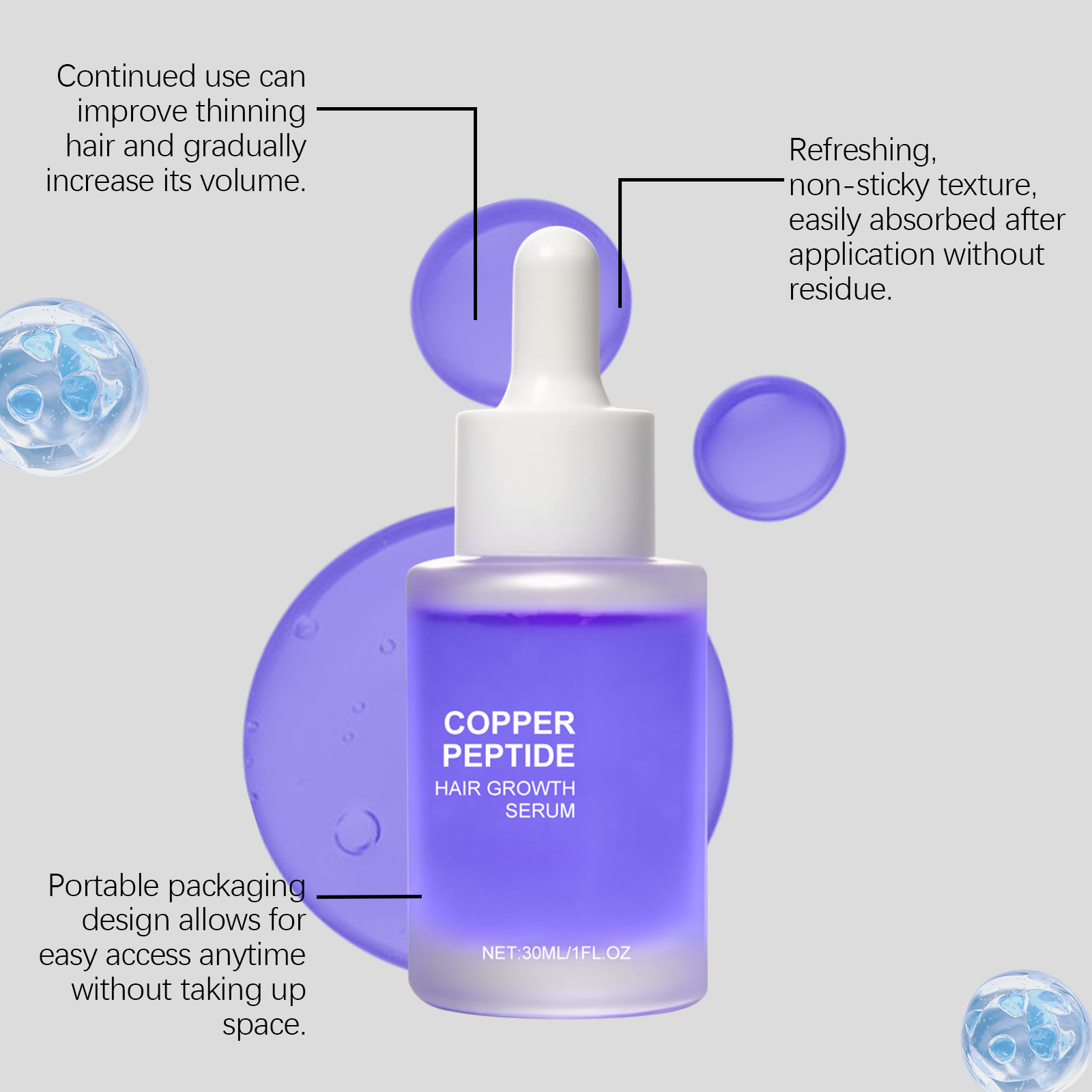 Nourishing Hair Care Essence Strengthen Treatment Repair Dry Scalp Leave In Protect Hair