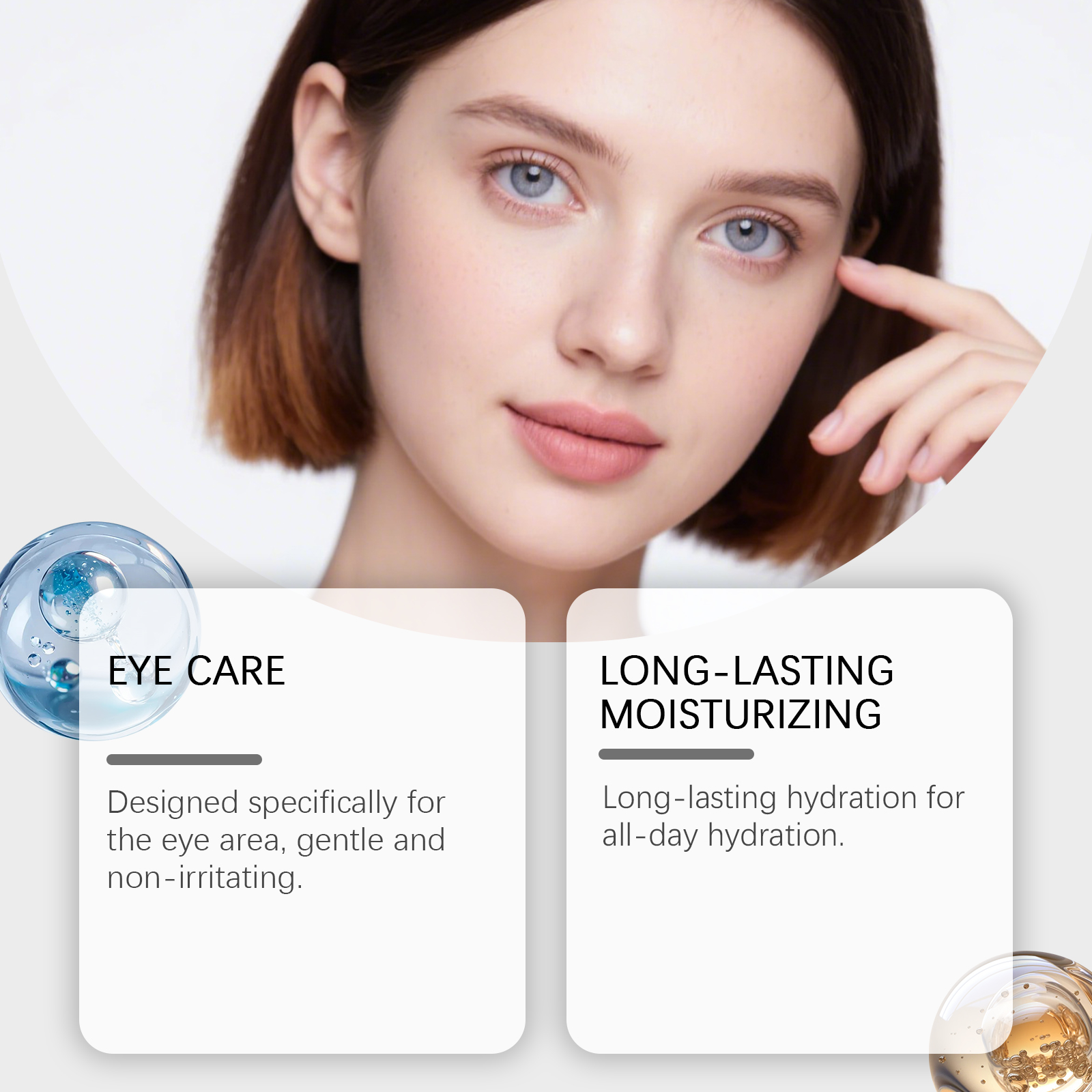Eye Care Patch Mild Ingredient Moisturizing Soft Tight Fit Daily Skin Care Around Eyes