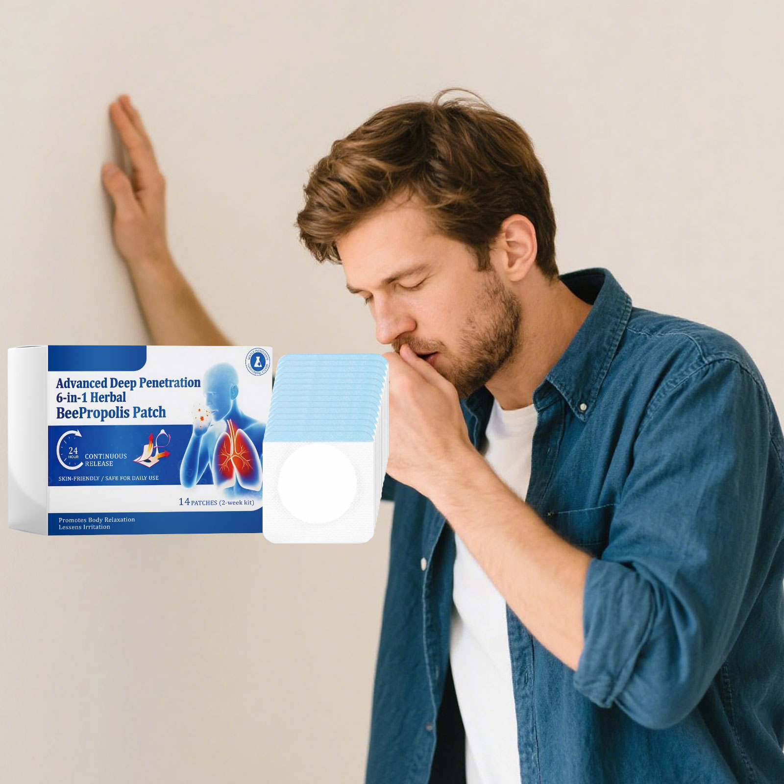 Body Care Patch Mild Plant Formula Gentle Healthy Fresh Comfort Portable Daily Maintenance Protection