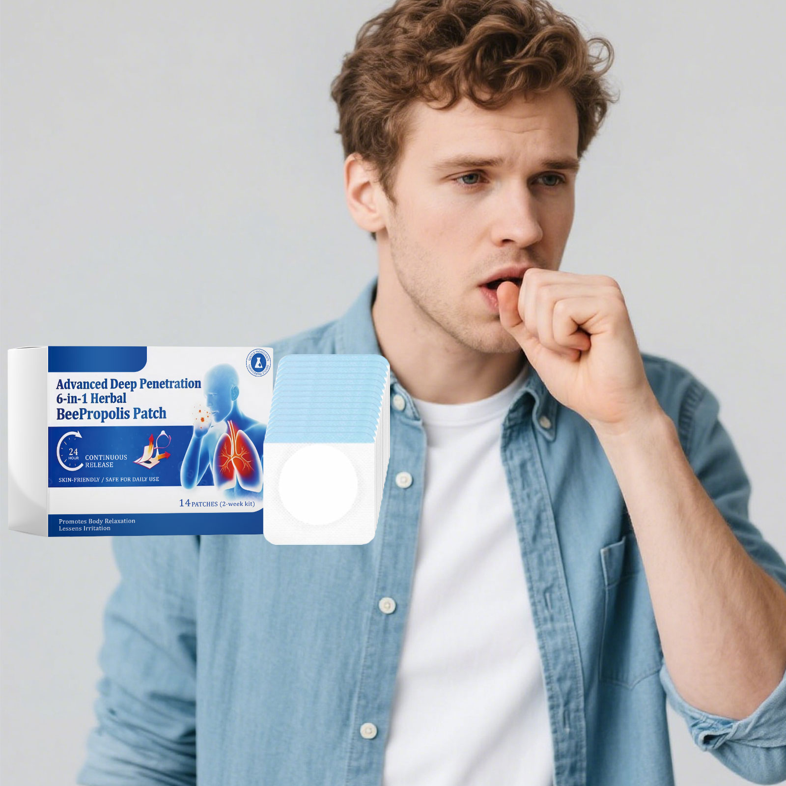 Body Care Patch Mild Plant Formula Gentle Healthy Fresh Comfort Portable Daily Maintenance Protection
